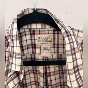L.L. Bean Men’s Plaid Shirt